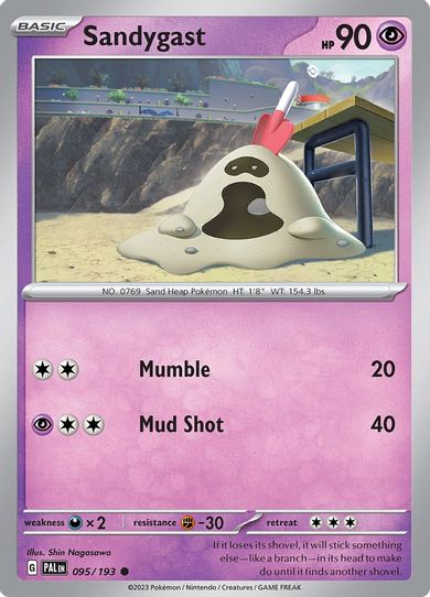Sandygast (095/193) [SV02: Paldea Evolved]