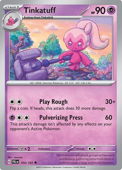 Tinkatuff (104/193) [SV02: Paldea Evolved]