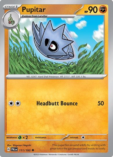 Pupitar (111/193) [SV02: Paldea Evolved]