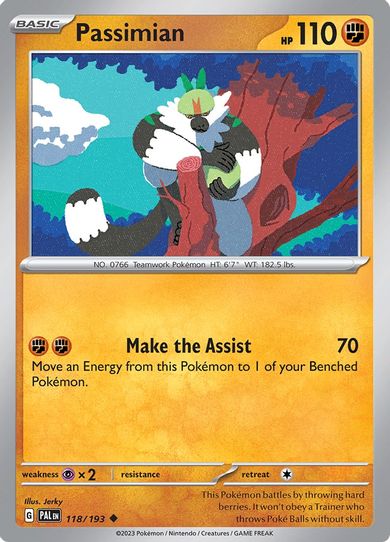 Passimian (118/193) [SV02: Paldea Evolved]