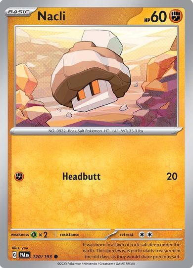 Nacli (120/193) [SV02: Paldea Evolved]