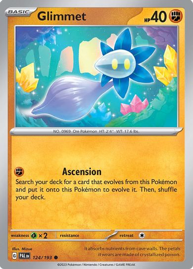 Glimmet (124/193) [SV02: Paldea Evolved]