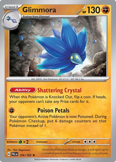 Glimmora (126/193) [SV02: Paldea Evolved]