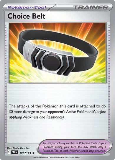 Choice Belt (176/193) [SV02: Paldea Evolved]