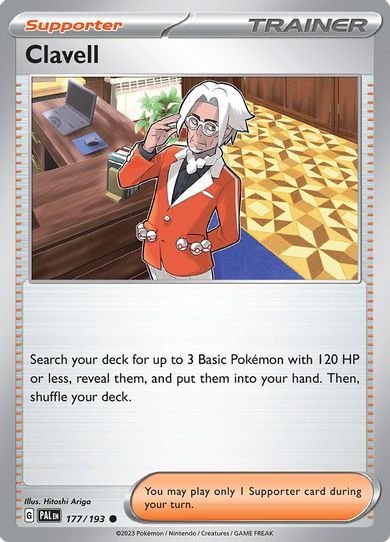 Clavell (177/193) [SV02: Paldea Evolved]