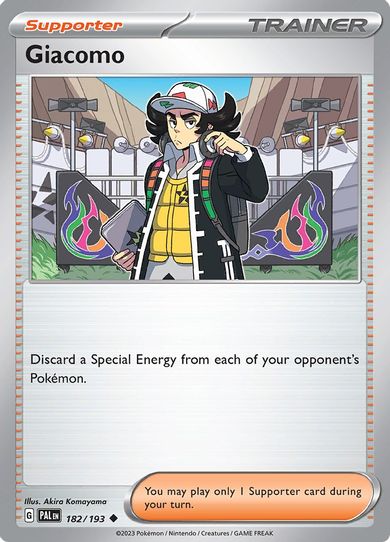 Giacomo (182/193) [SV02: Paldea Evolved]