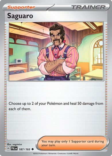 Saguaro (187/193) [SV02: Paldea Evolved]