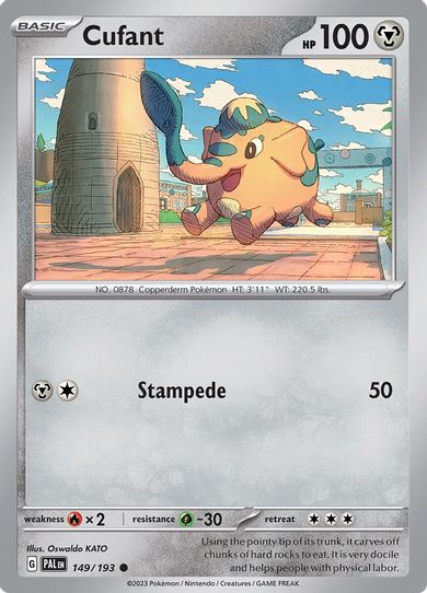 Cufant (149/193) [SV02: Paldea Evolved]