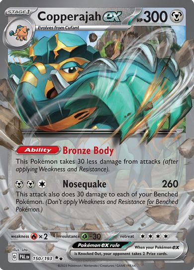 Copperajah ex (150/193) [SV02: Paldea Evolved]
