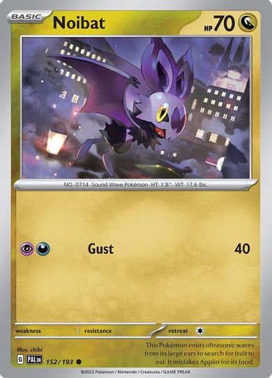 Noibat (152/193) [SV02: Paldea Evolved]
