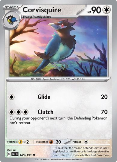 Corvisquire (165/193) [SV02: Paldea Evolved]