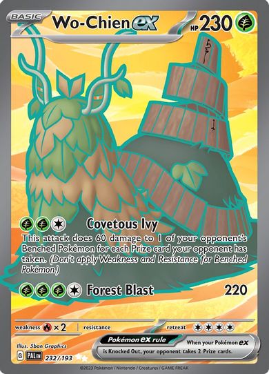 Wo Chien ex (232/193) [SV02: Paldea Evolved]