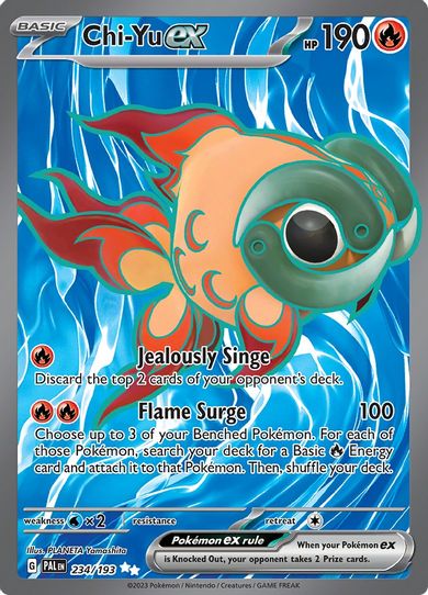 Chi Yu ex (234/193) [SV02: Paldea Evolved]