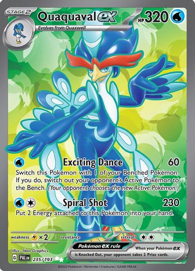 Quaquaval ex (235/193) [SV02: Paldea Evolved]