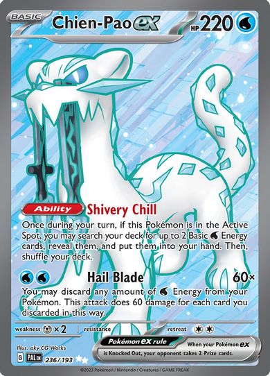 Chien Pao ex (236/193) [SV02: Paldea Evolved]