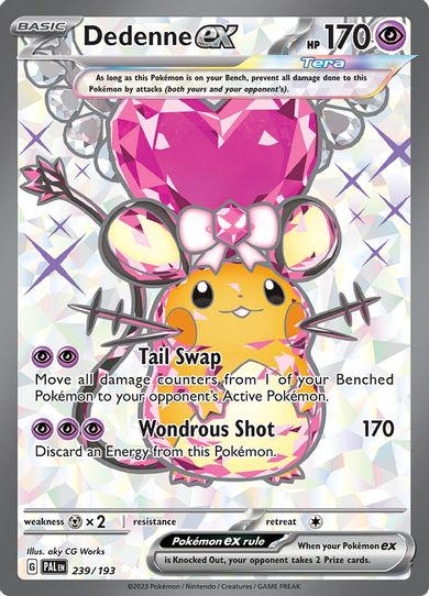 Dedenne ex (239/193) [SV02: Paldea Evolved]