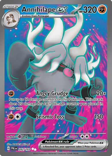 Annihilape ex (242/193) [SV02: Paldea Evolved]