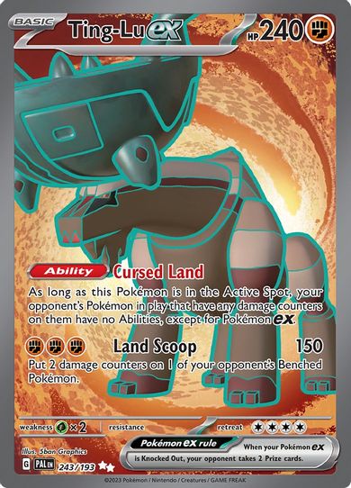 Ting Lu ex (243/193) [SV02: Paldea Evolved]