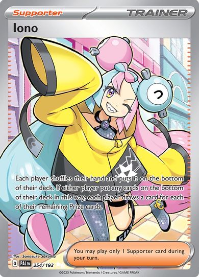Iono (254/193) [SV02: Paldea Evolved]
