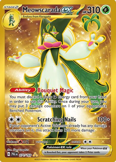 Meowscarada ex (271/193) [SV02: Paldea Evolved]