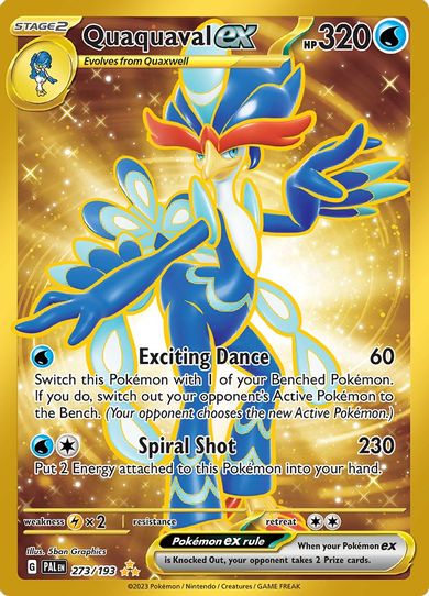 Quaquaval ex (273/193) [SV02: Paldea Evolved]