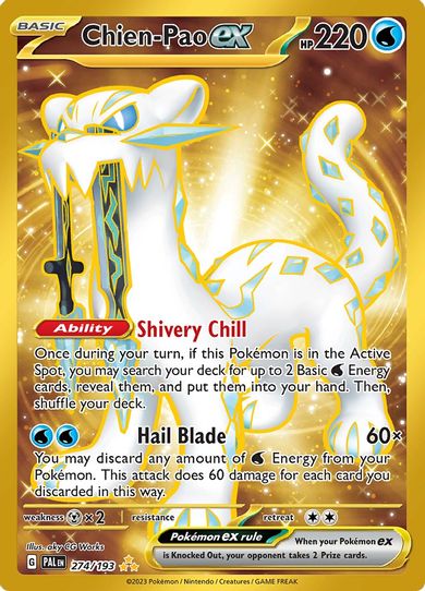 Chien Pao ex (274/193) [SV02: Paldea Evolved]