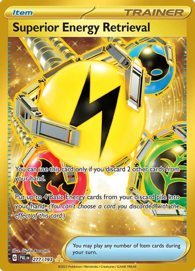 Superior Energy Retrieval (277/193) [SV02: Paldea Evolved]