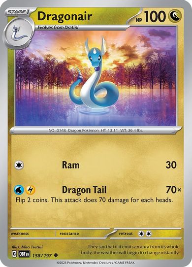 Dragonair (158/197) [SV03: Obsidian Flames]