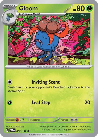 Gloom (002/197) [SV03: Obsidian Flames]