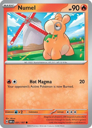 Numel (031/197) [SV03: Obsidian Flames]