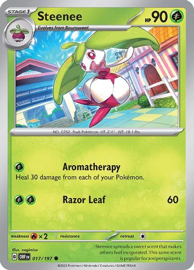 Steenee (017/197) [SV03: Obsidian Flames]