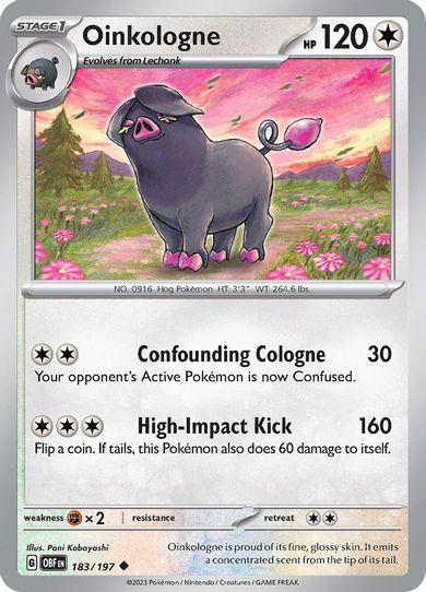 Oinkologne (183/197) [SV03: Obsidian Flames]