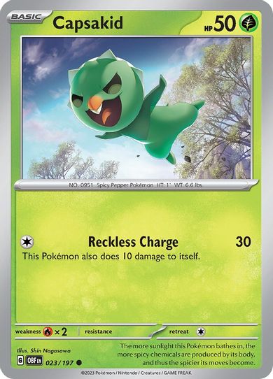 Capsakid (023/197) [SV03: Obsidian Flames]