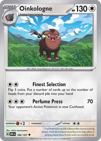Oinkologne (184/197) [SV03: Obsidian Flames]