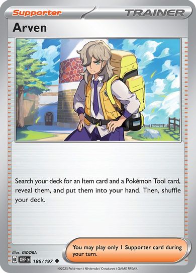 Arven (186/197) [SV03: Obsidian Flames]