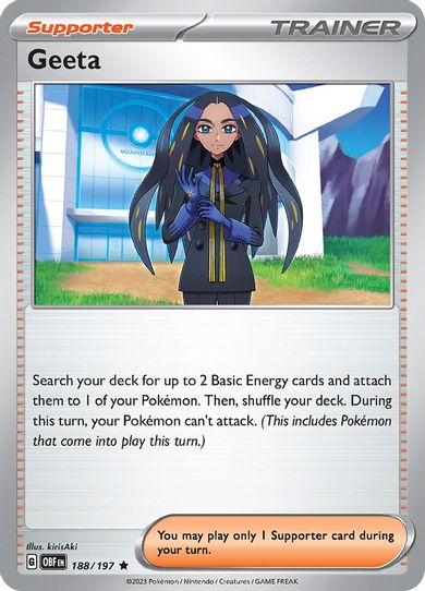 Geeta (188/197) [SV03: Obsidian Flames]