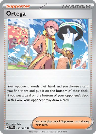 Ortega (190/197) [SV03: Obsidian Flames]
