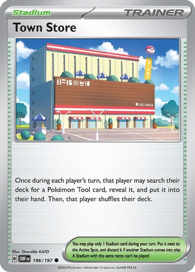 Town Store (196/197) [SV03: Obsidian Flames]