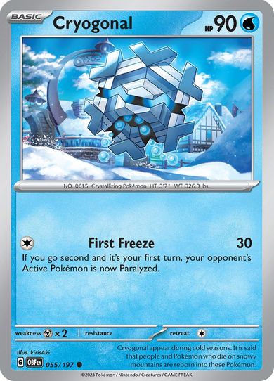 Cryogonal (055/197) [SV03: Obsidian Flames]