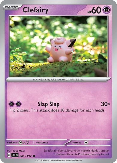 Clefairy (081/197) [SV03: Obsidian Flames]