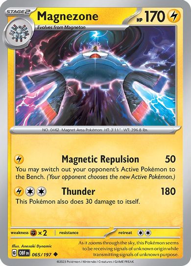 Magnezone (065/197) [SV03: Obsidian Flames]