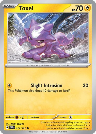 Toxel (071/197) [SV03: Obsidian Flames]