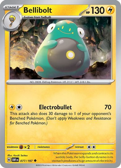 Bellibolt / (077/197) [SV03: Obsidian Flames]