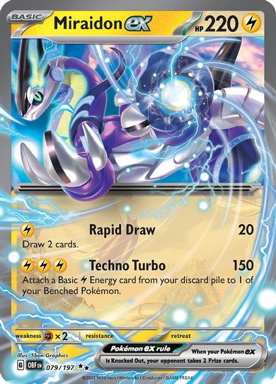 Miraidon ex (079/197) [SV03: Obsidian Flames]