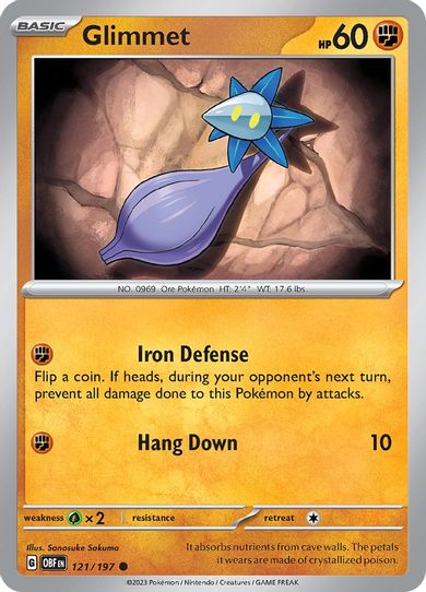 Glimmet (121/197) [SV03: Obsidian Flames]