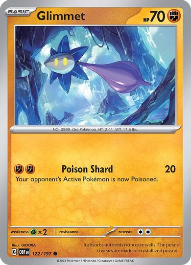 Glimmet (122/197) [SV03: Obsidian Flames]