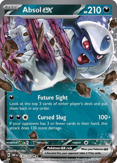 Absol ex (135/197) [SV03: Obsidian Flames]