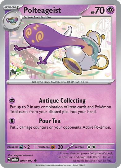 Polteageist (098/197) [SV03: Obsidian Flames]