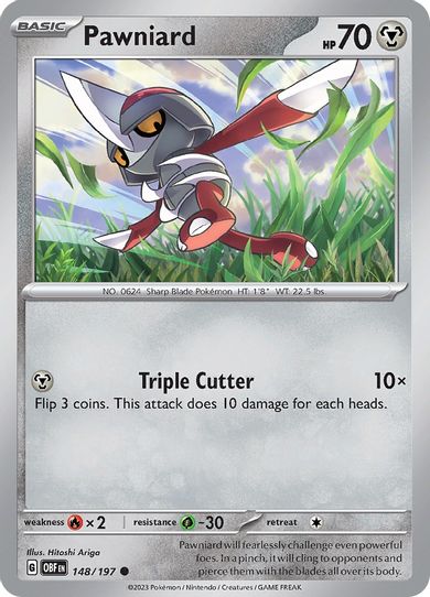 Pawniard (148/197) [SV03: Obsidian Flames]