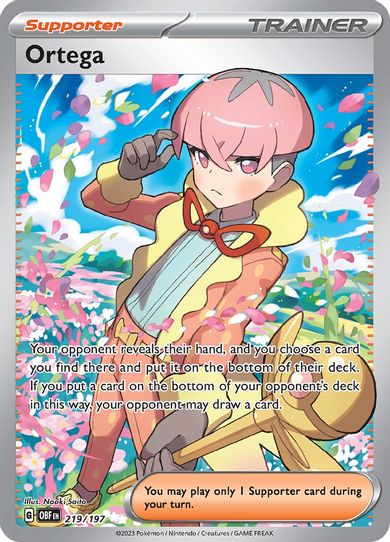 Ortega (219/197) [SV03: Obsidian Flames]